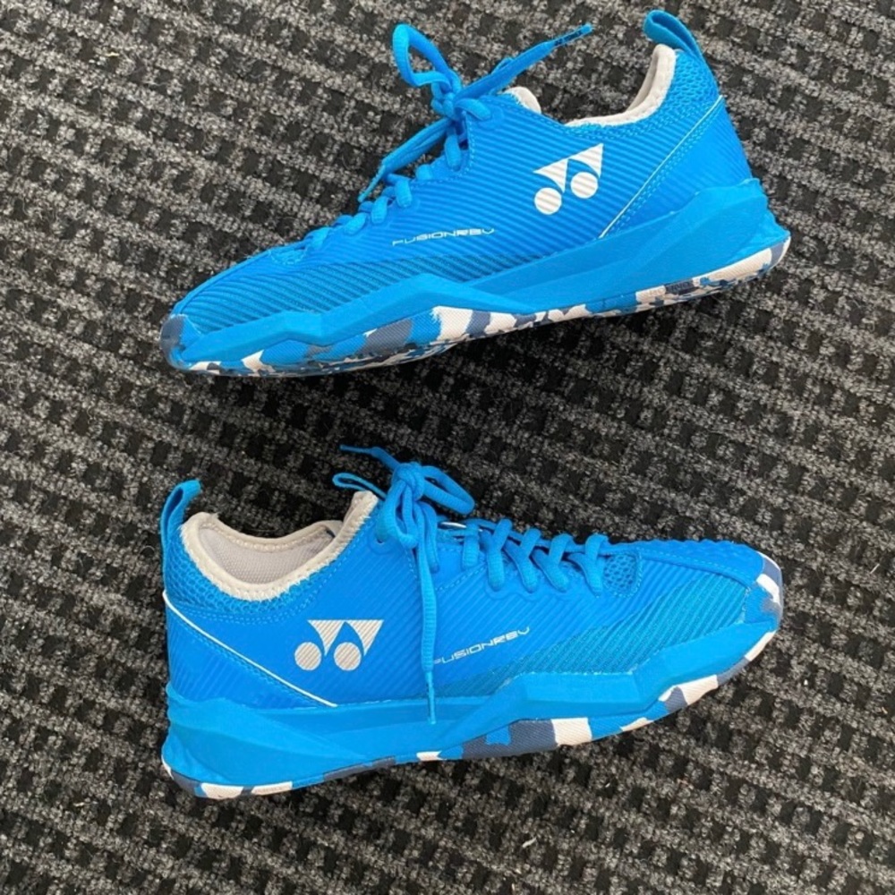 Yonex Power Cushion Fusionrev 4  Womens 8.5 Tennis Shoes Deep Sky